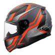 LS2 RAPID II FF353 FLITZ ΚΡΑΝΟΣ FULL FACE MATT ORANGE TITANIUM