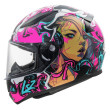 LS2 RAPID II FF353 CYBERG ΚΡΑΝΟΣ FULL FACE MATT PINK