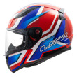 LS2 RAPID II FF353 FLITZ ΚΡΑΝΟΣ FULL FACE BLUE WHITE RED 