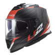 LS2 FF800 STORM II NERVE ΚΡΑΝΟΣ FULL FACE MATT RED BLACK