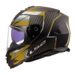 LS2 FF800 STORM II TRACKER ΚΡΑΝΟΣ FULL FACE MATT BLACK GOLD