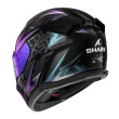 SHARK D-SKWAL 3 BLAST-R ΚΡΑΝΟΣ FULL FACE BLACK/BLUE/PURPLE