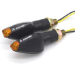 AGVPRO LUM-225 ΦΛΑΣ ΜΗΧΑΝΗΣ LED (65 x 28 mm) ΜΑΥΡΟ ΜΕ ΔΙΑΦΑΝΗ ΤΖΑΜΑΚΙ 