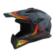 LS2 FAST II MX708 WASH ΚΡΑΝΟΣ OFF-ROAD MATT GREY YELLOW