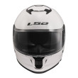 LS2 STREAM II FF808 ΚΡΑΝΟΣ FULL FACE GLOSS WHITE
