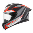 LS2 RAPID III HYPER FF820 ΚΡΑΝΟΣ FULL FACE BLACK RED MATT