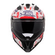 LS2 PIONEER II MX702 FANTASY ΚΡΑΝΟΣ ADVENTURE MATT WHITE RED BLUE