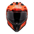 LS2 PIONEER II MX702 RANGI ΚΡΑΝΟΣ ADVENTURE MATT ORANGE BLACK