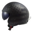 LS2 SPITFIRE II OF599 BLACK FLAG ΚΡΑΝΟΣ JET MATT BLACK SILVER