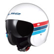 LS2 SPITFIRE II OF599 RETRO ΚΡΑΝΟΣ JET WHITE RED BLUE