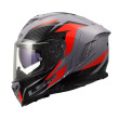 LS2 STORM III FF818 ΚΡΑΝΟΣ FULL FACE GLOSS DYNAMO GREY RED