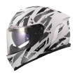 LS2 STORM III FF818 ΚΡΑΝΟΣ FULL FACE KAOS WHITE GREY