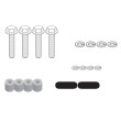 GIVI ΚΙΤ 2130KIT_ΓΙΑ 2130FZ ΜΕ ΤΙΣ ORIGINAL ΠΛΕΥΡΙΚΕΣ TRACER ΓΙΑ 700 (20)/MT-07 TRACER (16 > 19) 