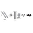 ΚΙΤ  ZEΛΑΤΙΝΑΣ D6711KIT ΓΙΑ SR GT 125-200 (22-23) GIVI