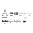 ΚΙΤ ΓΙΑ ΖΕΛΑΤΙΝΑ D5142KIT, ΓΙΑ CE 04 (2022) GIVI