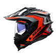 LS2 EXPLORER CARBON MX701 FRONTIER II ΚΡΑΝΟΣ ΜΗΧΑΝΗΣ ADVENTURE ORANGE SILVER