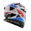 LS2 PIONEER II MX702 NAMIB ΚΡΑΝΟΣ ADVENTURE WHITE RED BLUE