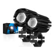 NOVISIGHT ΠΡΟΒΟΛΑΚΙΑ ΜΗΧΑΝΗΣ LED ΑΔΙΑΒΡΟΧΑ 10-30V IP68 ΜΑΥΡ0 2 ΤΕΜ.