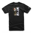ALPINESTARS ROOTS T-SHIRT  BLACK WHITE  1119-72028