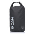MCAN OCEAN BAG ΑΔΙΑΒΡΟΧΟΣ ΣΑΚΟΣ ΜΕ ΛΟΥΡΙ ΩΜΟΥ 40L BLACK