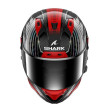 SHARK AERON ΚΡΑΝΟΣ FULL FACE EDGY CARBON RED CHROME