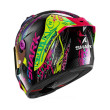 SHARK AERON ΚΡΑΝΟΣ FULL FACE FAWN CARBON/VIOLET/YELLOW