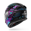 SHARK D-SKWAL 3 ΚΡΑΝΟΣ FULL FACE REPTAIA MAT BLACK/ GLITTER