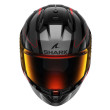 SHARK D-SKWAL 3 SIZLER ΚΡΑΝΟΣ FULL FACE BLACK ANTHRACITE RED