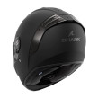 SHARK SPARTAN RS ΚΡΑΝΟΣ FULL FACE BLANK ΜΑΤT BLACK
