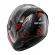 SHARK SPARTAN RS ΚΡΑΝΟΣ FULL FACE CARBON SHIEVER ANTHRACITE/ RED
