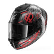 SHARK SPARTAN RS ΚΡΑΝΟΣ FULL FACE CARBON SHIEVER ANTHRACITE/ RED