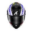 SHARK SPARTAN RS ΚΡΑΝΟΣ FULL FACE CARBON STREETRUSH BLUE/ CHROME