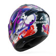 SHARK SPARTAN RS ΚΡΑΝΟΣ FULL FACE CARBON ZARCO SIGNATURE WHITE/ VIOLET