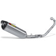 AKRAPOVIC ΕΞΑΤΜΙΣΗ YAMAHA ΥΖF 125 R 14-18 / ΜΤ-125 14-20 RACING STREET LEGAL