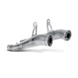 AKRAPOVIC ΕΞΑΤΜΙΣΗ KAWASAKI Z 1000 / Z 1000 SX 14-18 MEGAFON SERIES (TWIN) OPEN