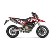AKRAPOVIC ΕΞΑΤΜΙΣΗ DUCATI HYPERMOTARD 698 MONO / RVE 24-26 STREET LEGAL