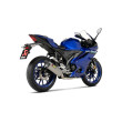 AKRAPOVIC ΕΞΑΤΜΙΣΗ YAMAHA YZF 125R 21-26 / ΜΤ 125 21-26 / YZF R25 21-26 RACING STREET LEGAL
