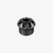 BONAMICI FOOTPEG CAP - PLASTIC BLACK COLOR