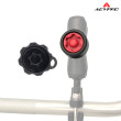 AGVPRO GVR24325 ΑΝΤΙΚΡΑΔΑΣΜΙΚΗ ΒΑΣΗ ΚΙΝΗΤΟΥ ΓΙΑ ΚΑΘΡΕΠΤΗ ΜΕ ΚΛΕΙΔΑΡΙΑ Ø 9-14MM 