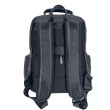 AGVPRO GVR24355 ΤΣΑΝΤΑ ΠΛΑΤΗΣ ΔΕΡΜΑΤΙΝΗ 29L ΜΑΥΡΟ 