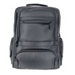 AGVPRO GVR24355 ΤΣΑΝΤΑ ΠΛΑΤΗΣ ΔΕΡΜΑΤΙΝΗ 29L ΜΑΥΡΟ 