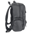 AGVPRO GVR24355 ΤΣΑΝΤΑ ΠΛΑΤΗΣ ΔΕΡΜΑΤΙΝΗ 29L ΜΑΥΡΟ 