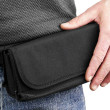 MCAN ΤΣΑΝΤΑΚΙ ΜΕΣΗΣ DELIVERY COIN PURSE ΜΑΓΝΗΤΙΚΟ ΜΑΥΡΟ MCAN 1.5L