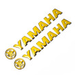 YAMAHA ΑΥΤΟΚΟΛΛΗΤΟ ΣΗΜΑ 3D 2 ΤΕΜ. ΧΡΥΣΟ 