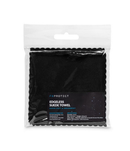 ΣΟΥΕΤ ΠΑΝΑΚΙΑ FX PROTECT SUEDE 10X10CM 10ΤΕΜ. ΜΑΥΡΑ