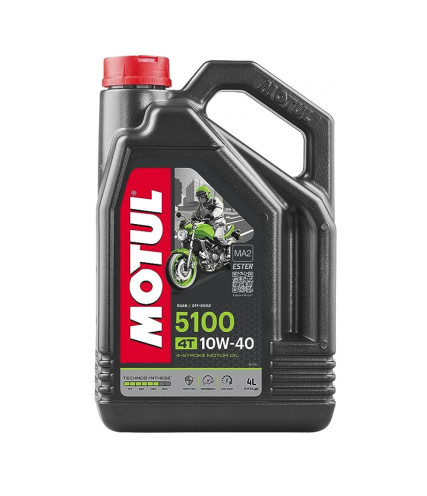 MOTUL ΛΑΔΙ ΚΙΝΗΤΗΡΑ 5100 4T MA2 10W40 4L