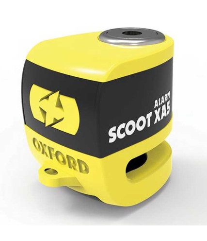 OXFORD XA5 DISC LOCK KΛΕΙΔΑΡΙΑ ΔΙΣΚΟΦΡΕΝΟΥ ME ΣΥΝΑΓΕΡΜΟ LK213 YELLOW/BLACK