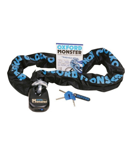 OXFORD MONSTER ΑΛΥΣΙΔΑ ΜΗΧΑΝΗΣ ΜΕ ΛΟΥΚΕΤΟ 2M 14mm OF18