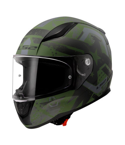 LS2 RAPID II THUNDERBIRDS ΚΡΑΝΟΣ FULL FACE MATT MILITARY