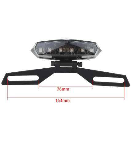 UNIVERSAL ΜΑΧ-120 ΠΙΣΩ ΦΑΝΑΡΙ ΜΗΧΑΝΗΣ LED & ΒΑΣΗ ΦΛΑΣ 